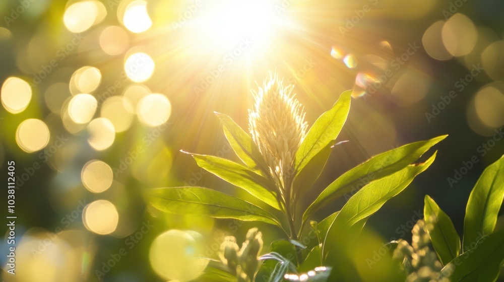 Sunlight Through Greenery Sunlight Through Greenery
