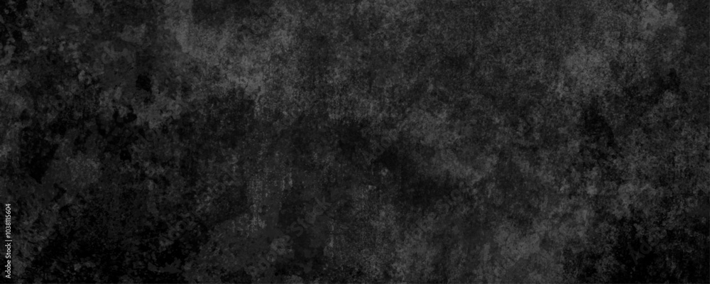 Naklejka premium Dark, Grayscale Grunge Background with Rough Patterns and a Vintage Feel 
