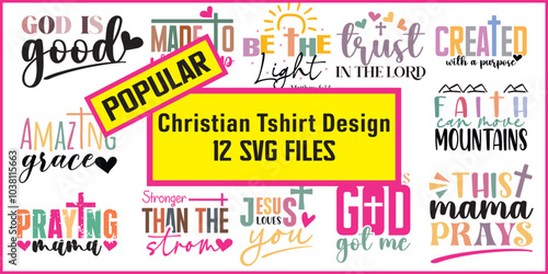 Christian Svg Bundle, Bible Verse svg, Scripture svg, Sleeve Shirt Design Svg, God Jesus Svg, Psalm Svg, Love Faith Svg Png Fil