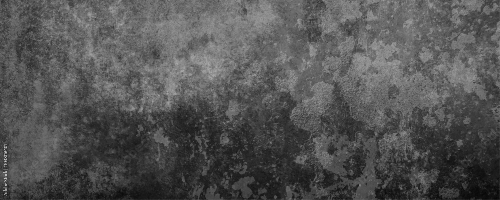 Fototapeta premium Dark Monochrome Grunge Surface with a Bold, Gritty, and Raw Character 
