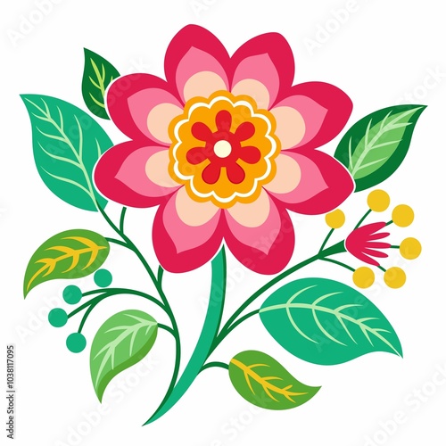 illustration of a flower