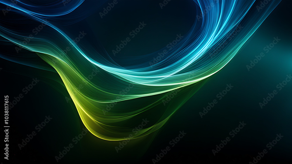 blue yellow green abstract background blue yellow green abstract background