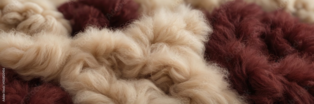 Maroon Soft fluffy wool texture background Maroon Soft fluffy wool texture background
