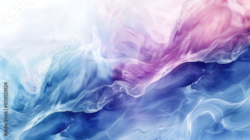 Abstract watercolor background with multicolored gradient spots.Delicate colored smoke for creative,actual design projects.