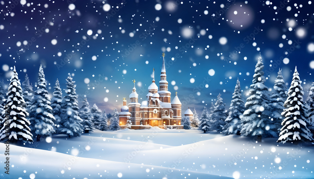 Fototapeta premium Christmas background, unique Christmas wallpaper, Adorable Christmas background, ai generated