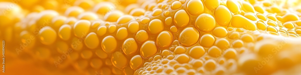 Abstract 3D Render of Repeating Yellow Spheres Modern Geometric Background Design Abstract 3D Render of Repeating Yellow Spheres Modern Geometric Background Design