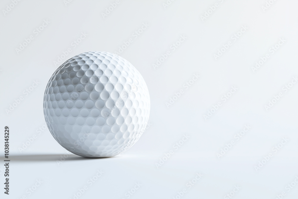 Golf ball isolated on a white background Golf ball isolated on a white background