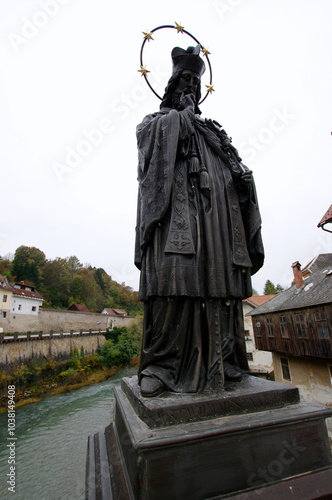 Obraz na płótnie Škofja Loka Bischoflack is a medieval town in Upper Carniola Slovenia w salonie
