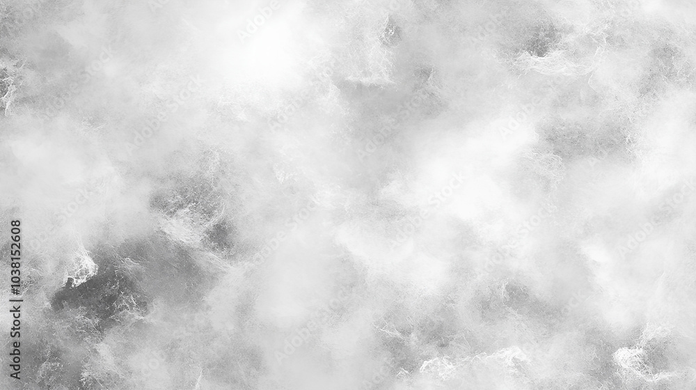 Fototapeta premium A digital illustration of an abstract gray and white swirling texture.