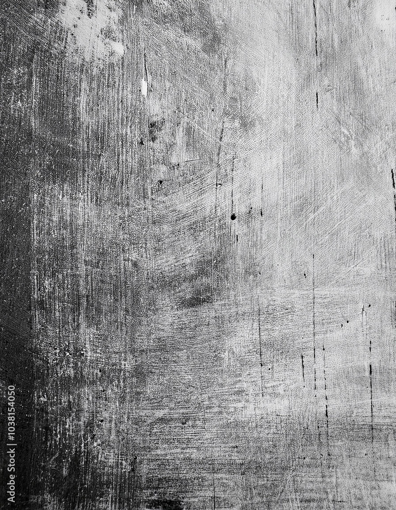 Obraz premium Abstract grayscale canvas texture; dramatic strokes of black and white paint create a visually arresting monochrome landscape. A study in contrasts.