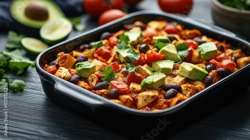 Wallpaper Mural Gluten Free Chicken Bean Lasagna Dish Torontodigital.ca