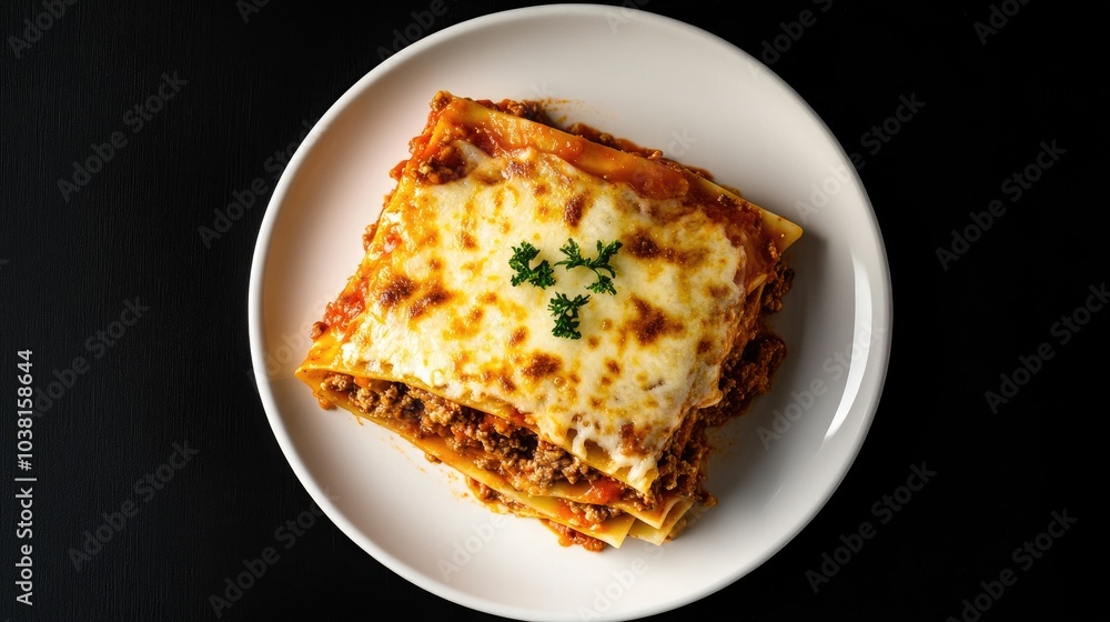 Delicious Savory Lasagna with Minced Beef and Cheese Delicious Savory Lasagna with Minced Beef and Cheese