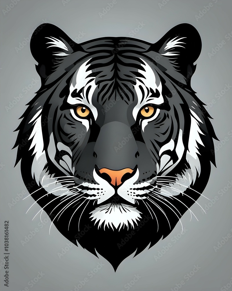 Fototapeta premium head of a tiger