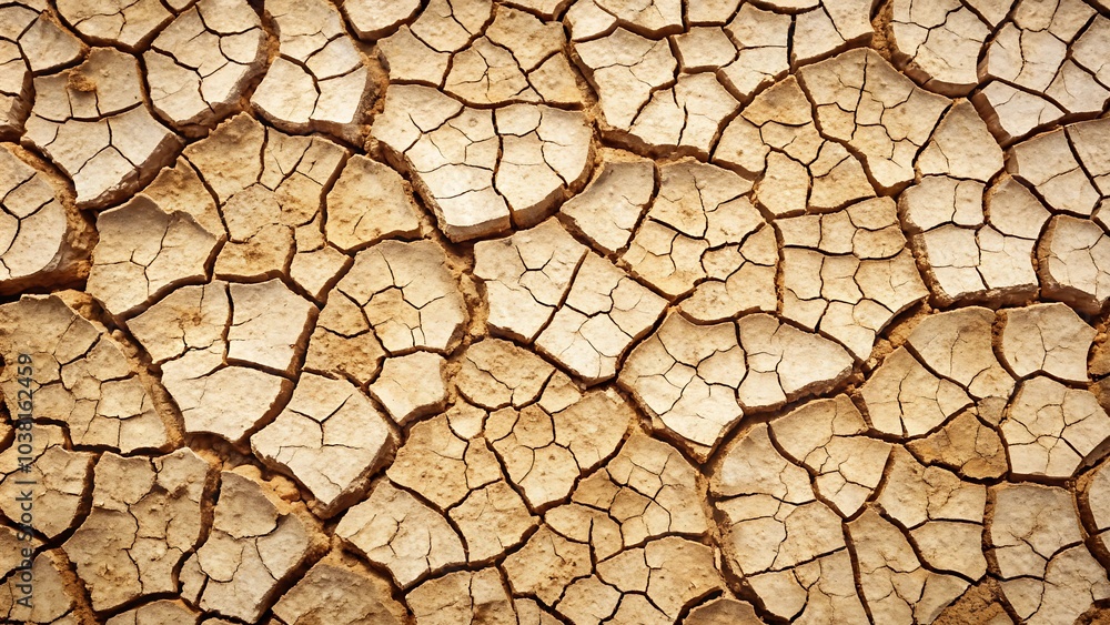 Cracked Ground Background: Rugged Earth Textures and Dry, Fractured Surface Patterns Cracked Ground Background: Rugged Earth Textures and Dry, Fractured Surface Patterns