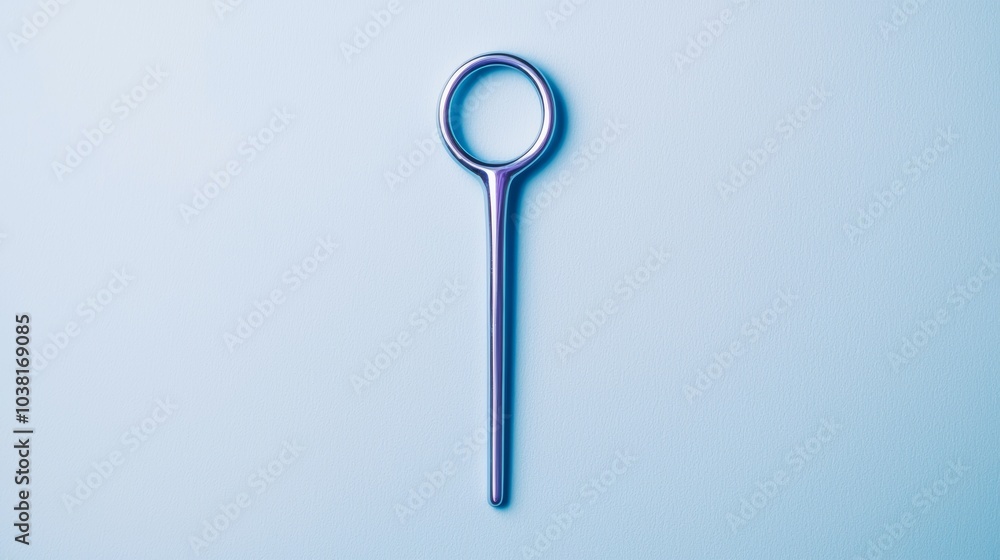 Modern Hormonal Devices and Methods for Health and Wellness on Light Blue Background Modern Hormonal Devices and Methods for Health and Wellness on Light Blue Background