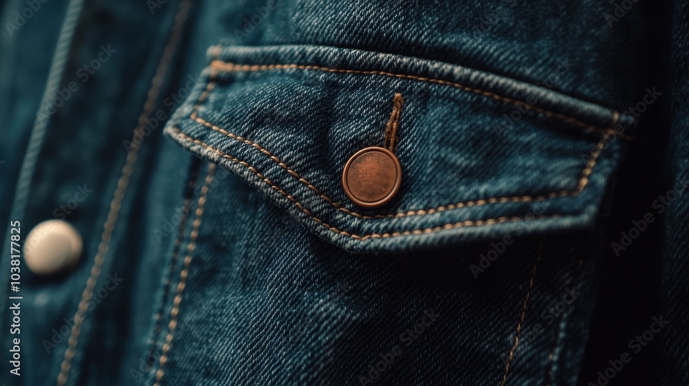 Classic jeans texture and Stylish blue denim jacket pocket,Blue denim jacket,jean opened pocket with a button,outfit jeans background,Popular fashion clothing,space for text. Classic jeans texture and Stylish blue denim jacket pocket,Blue denim jacket,jean opened pocket with a button,outfit jeans background,Popular fashion clothing,space for text.