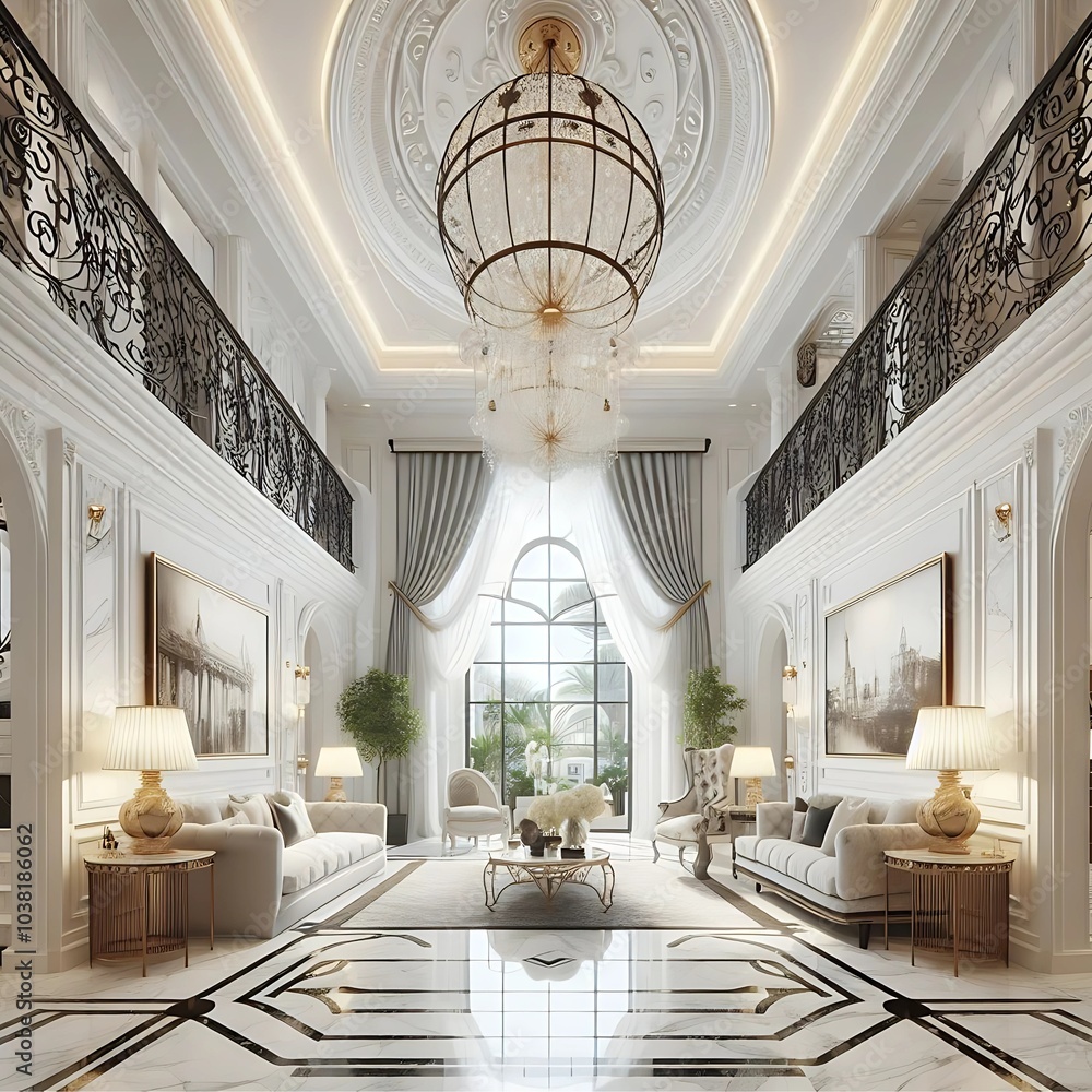 Fototapeta premium Classic House Interior 