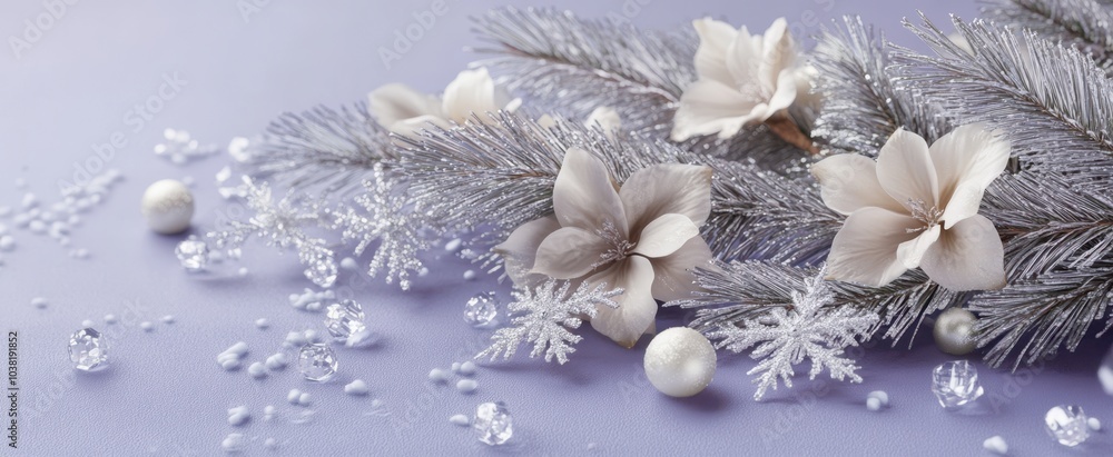 The Elegant Silver Flower Arrangement The Elegant Silver Flower Arrangement