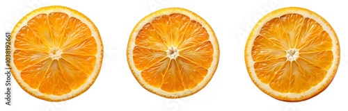 Orange Slice from Above