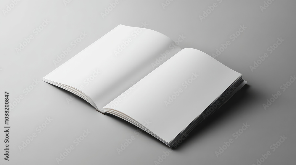A booklet with minimal design evokes sophistication and modernity A booklet with minimal design evokes sophistication and modernity