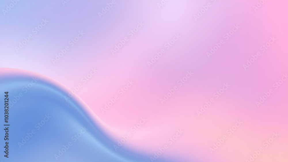 Obraz premium Soft gradient smooth liquid abstract background.