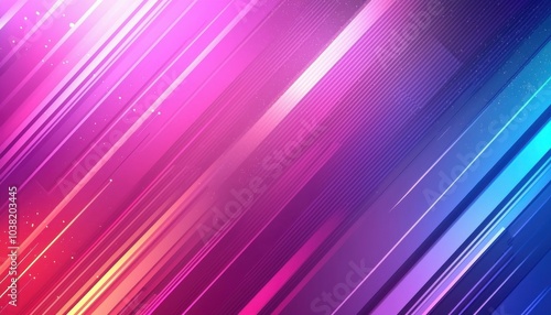 A vibrant abstract background featuring diagonal lines in shades of pink, purple, and blue, suitable for digital designs and graphics.