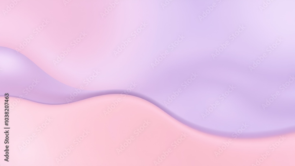 Obraz premium Soft gradient smooth liquid abstract background.