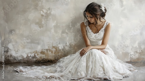 Enigmatic Elegance in White