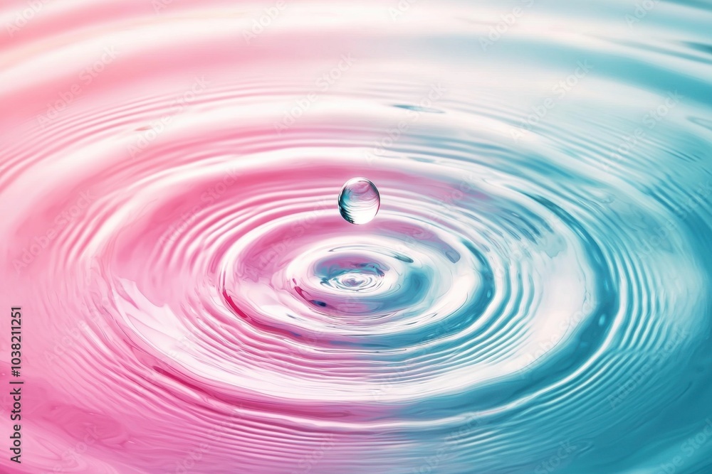 A close-up of water ripples with a colorful gradient background, showcasing the beauty of fluid dynamics and tranquility. A close-up of water ripples with a colorful gradient background, showcasing the beauty of fluid dynamics and tranquility.