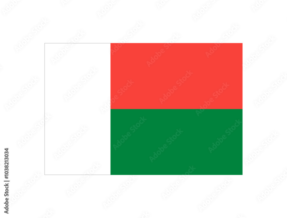 Flag of Madagascar Flag of Madagascar