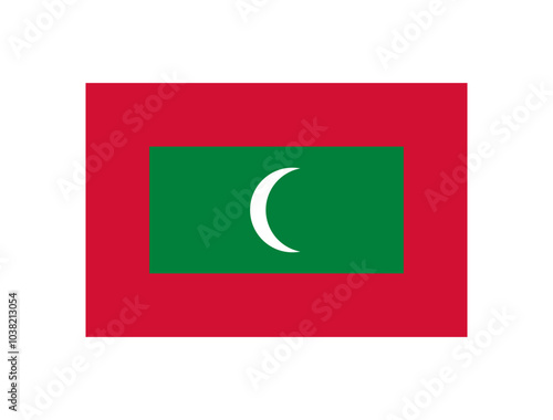 Flag of Maldives photo