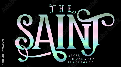 Refined calligraphic alphabet, sophisticated letters with stylish swashes, elegant ornamental font for opulent branding, contemporary logo, victorian monogram, luxurious typography. Vector typeset