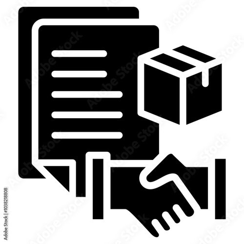 Logistic Contract Icon