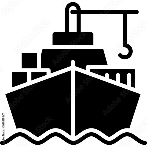 Sea Shipment Icon