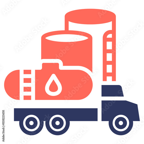 Oil Shipment Icon