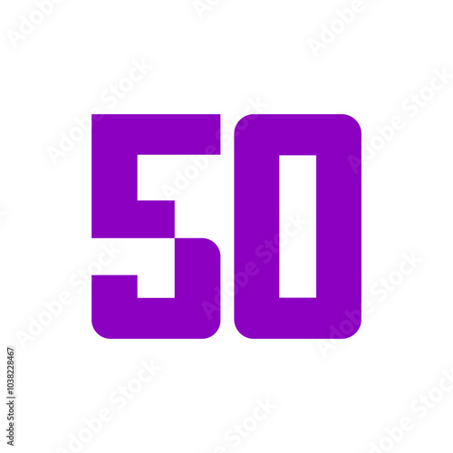 50 year anniversary logo vector eps