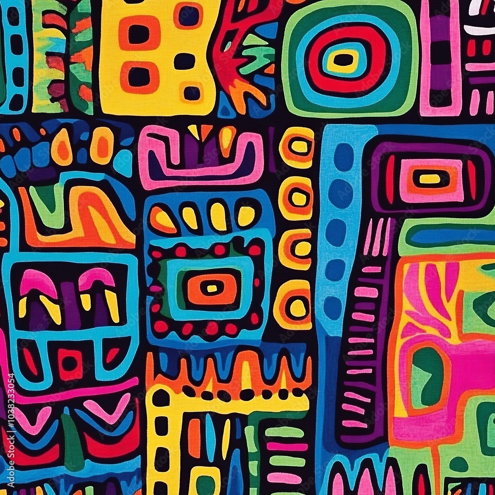 Mola** Pattern - A fabric pattern created by the Kuna indigenous people, known for its intricate and colorful designs. Mola** Pattern - A fabric pattern created by the Kuna indigenous people, known for its intricate and colorful designs.
