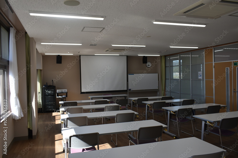 北茨城市生涯学習センター トレフルの風景 北茨城市生涯学習センター トレフルの風景