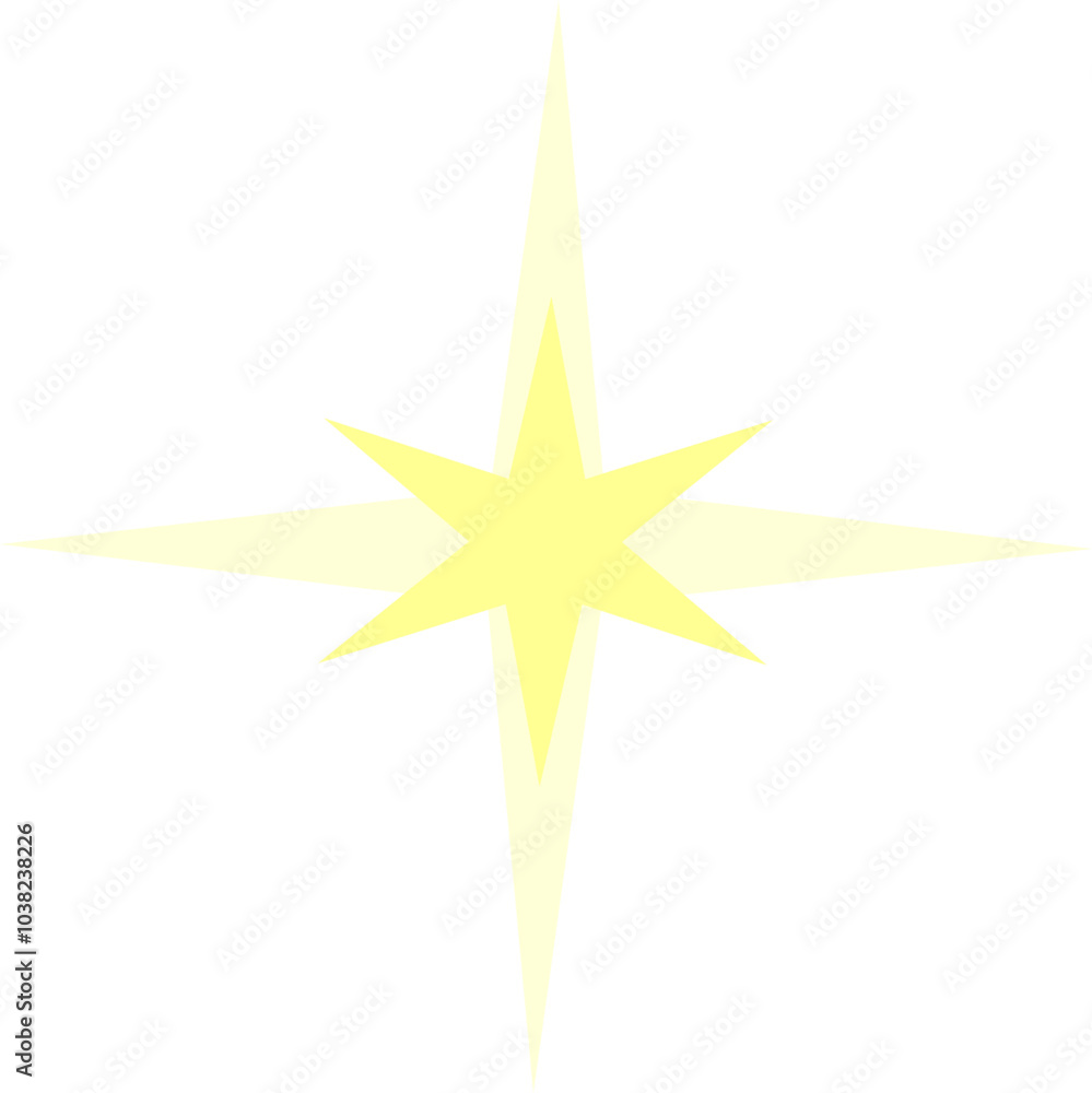 Fototapeta premium Sparkle star icon