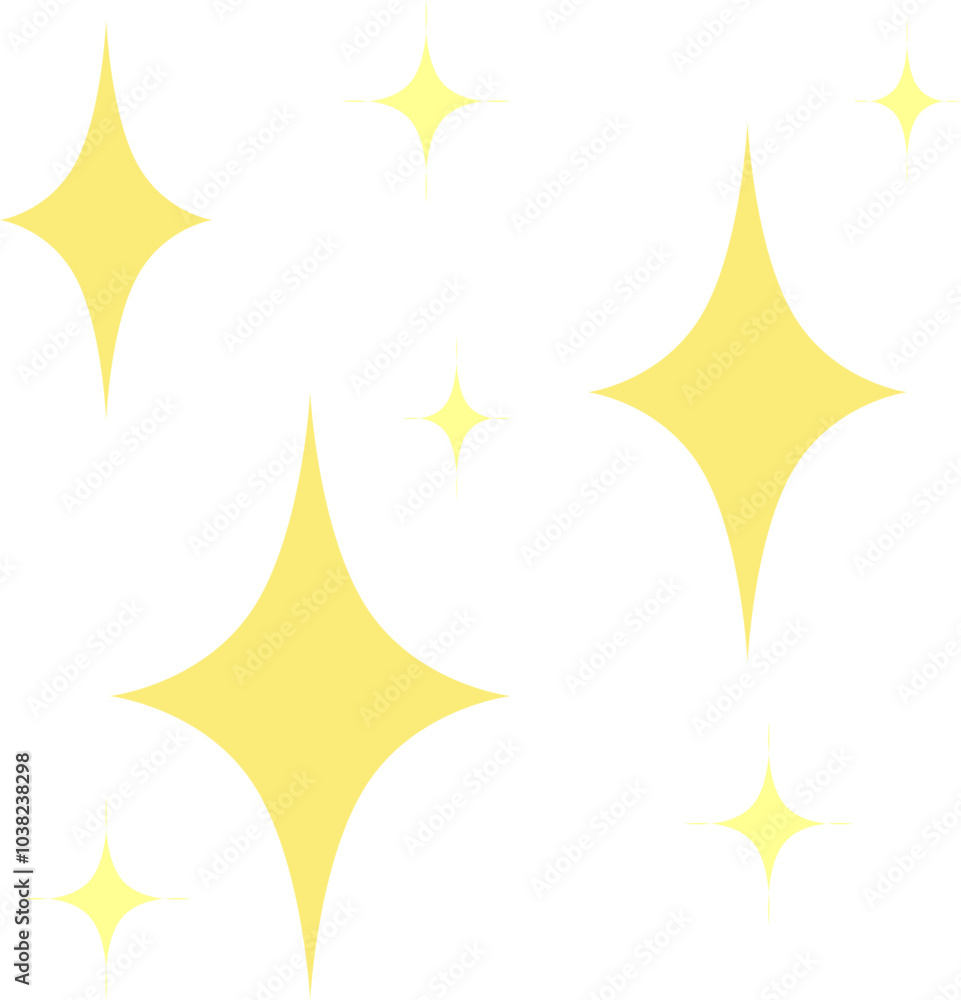 Sparkle Effect Clip Art Vector Illustration Sparkle Effect Clip Art Vector Illustration
