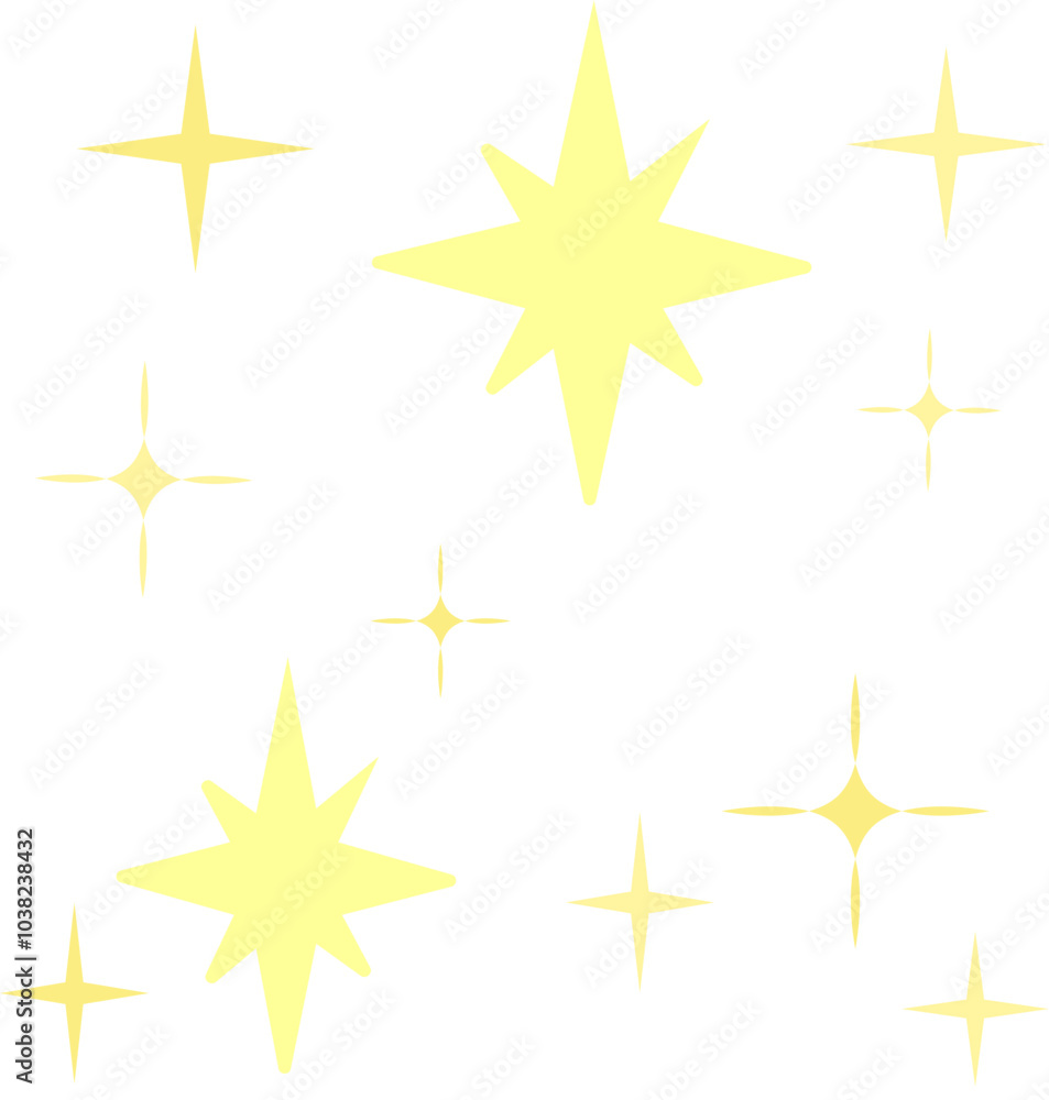 Sparkle Shape Effect Clip Art Vector Illustration Sparkle Shape Effect Clip Art Vector Illustration