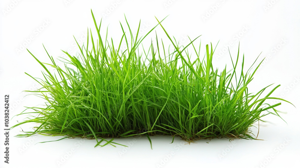 green grass isolated on white green grass isolated on white