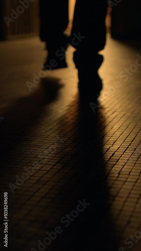 Wallpaper Mural A dimly lit hallway features beautifully textured flooring, offering a calming atmosphere Torontodigital.ca