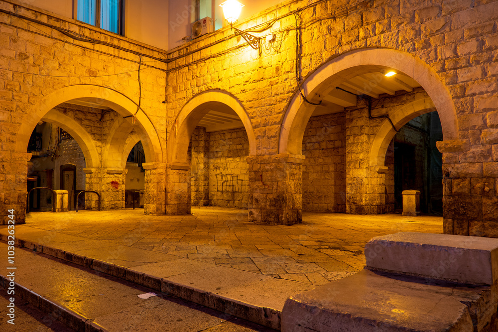Obraz premium Arches of Largo Ignazio Chiurlia