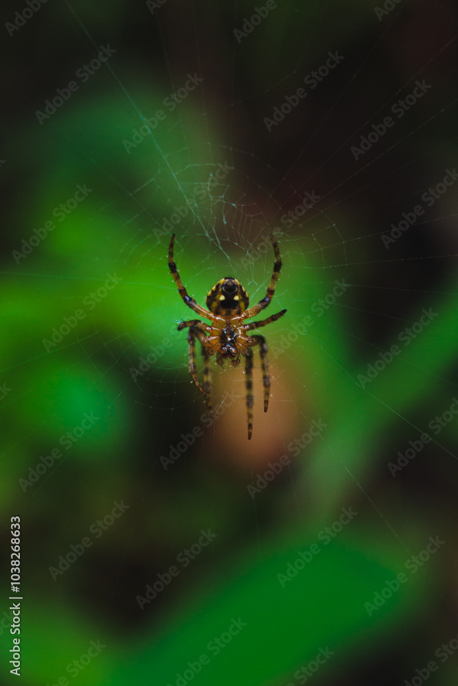 Obraz premium spider on the web