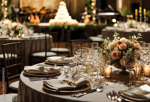 banquet table