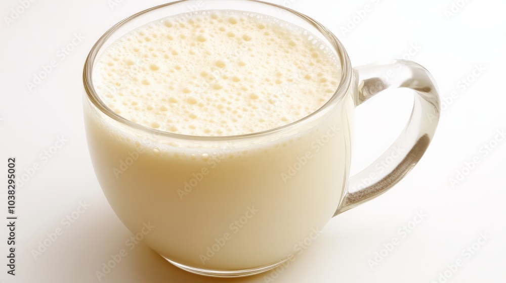Creamy and Smooth Eggnog in a Glass Creamy and Smooth Eggnog in a Glass