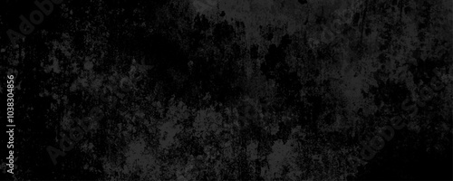 Dark and Distressed Industrial Cement Texture Featuring Shadowy Patterns and a Weathered Look
