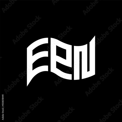 EPN logo design, EPN simple and modern logo. EPN luxurious alphabet design photo