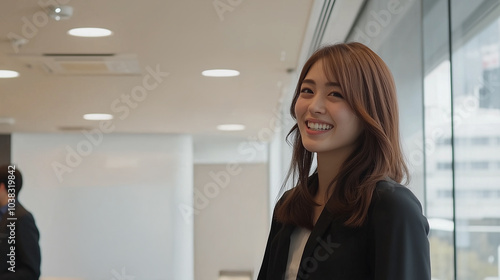 オフィスで働く若い女性 Free Download オフィスで働く若い女性 - GFXLoad